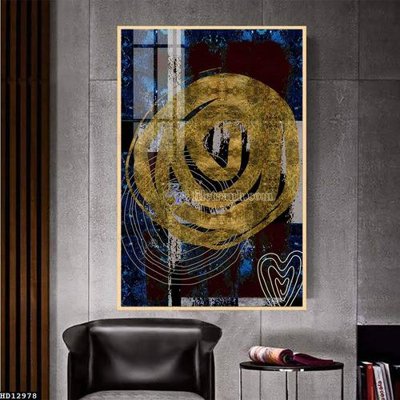 File gốc File tranh hiện đại pha lê gương HD12978 (bản quyền) cho in ấn