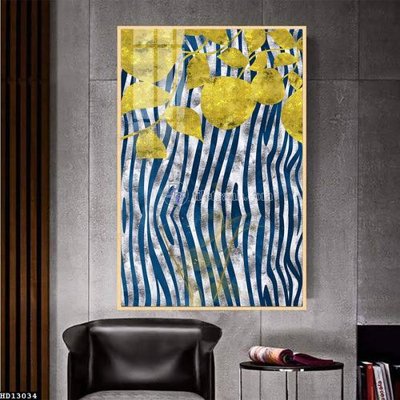 File tranh File tranh hiện đại pha lê gương HD13034 (bản gốc) in lụa 3D