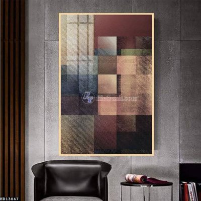 File gốc File tranh hiện đại pha lê gương HD13047 cho in ấn và thiết kế