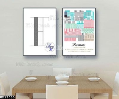 File gốc File tranh hiện đại pha lê gương HD13053 (trang trí) phòng làm việc