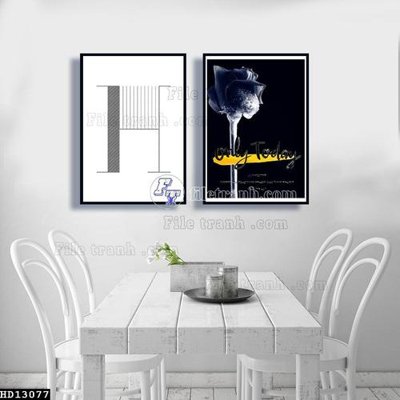 Tải file File tranh hiện đại pha lê gương HD13077 (gốc) làm tranh treo tường