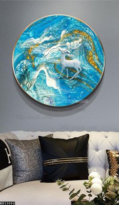 File in trần File tranh hiện đại pha lê gương HD13092 (file gốc) xuyên sáng