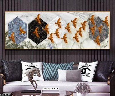 File PSD File tranh hiện đại pha lê gương HD13138 (bản gốc) độ phân giải cao