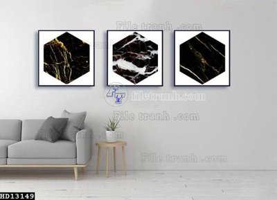 Hình ảnh file gốc File tranh hiện đại pha lê gương HD13149 cho in UV