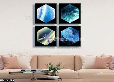 Download file tranh PSD File tranh hiện đại pha lê gương HD13159 để chỉnh sửa