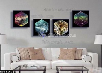 Tệp tin gốc File tranh hiện đại pha lê gương HD13163 (chất lượng) File tranh hiện đại pha lê gương HD13163