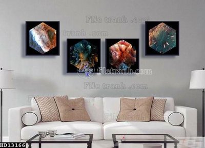 Download file File tranh hiện đại pha lê gương HD13166 (gốc) cho xưởng in