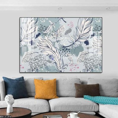 Tải file File tranh hiện đại pha lê gương HD13199 (gốc) chủ đề phong thủy