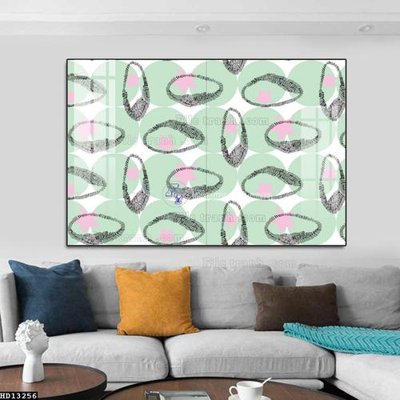 Tải file File tranh hiện đại pha lê gương HD13256 (PSD) cho in ấn quảng cáo