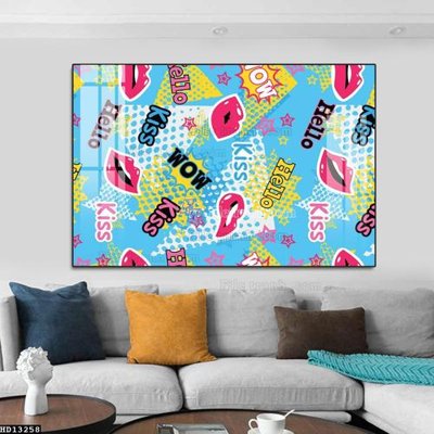 File tranh File tranh hiện đại pha lê gương HD13258 (ảnh gốc) cho in ấn kỹ thuật số