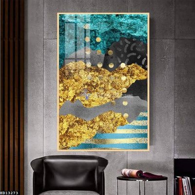 File in trần File tranh hiện đại pha lê gương HD13273 (file gốc) xuyên sáng