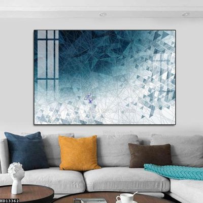 File gốc File tranh hiện đại pha lê gương HD13362 (trang trí) phòng làm việc