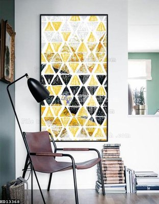 File tranh in trần File tranh hiện đại pha lê gương HD13368 (ảnh gốc siêu nét)