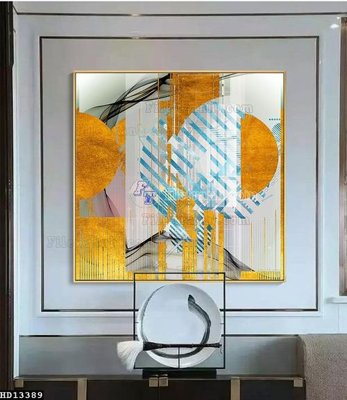 Hình ảnh file gốc File tranh hiện đại pha lê gương HD13389 cho in UV