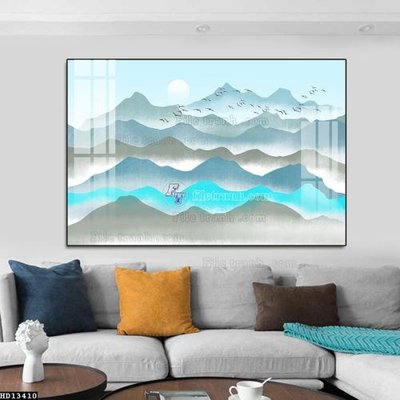 Tệp tin gốc File tranh hiện đại pha lê gương HD13410 (dùng cho in) File tranh hiện đại pha lê gương HD13410