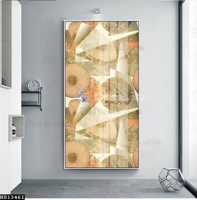 File ảnh File tranh hiện đại pha lê gương HD13461 (gốc) in standee