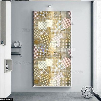 File tranh File tranh hiện đại pha lê gương HD13463 (ảnh gốc) in trần 3D