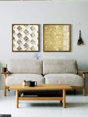 File gốc File tranh hiện đại pha lê gương HD13517 (in tráng gương) sang trọng