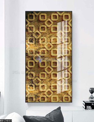 File PSD File tranh hiện đại pha lê gương HD13603 (bản gốc) độ phân giải cao