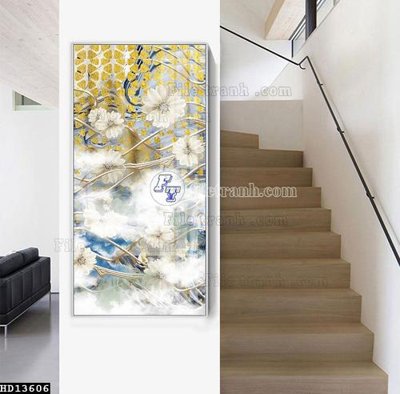 Tải file gốc File tranh hiện đại pha lê gương HD13606 (để in lụa)