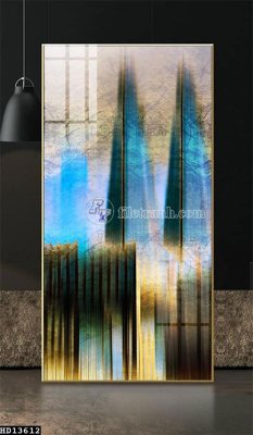 File gốc File tranh hiện đại pha lê gương HD13612 (trang trí) phòng làm việc