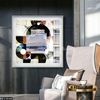 File tranh File tranh hiện đại pha lê gương HD13646 (gốc) chủ đề động vật