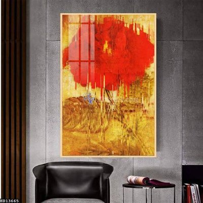 File tranh gốc in trần nhà File tranh hiện đại pha lê gương HD13665 3D