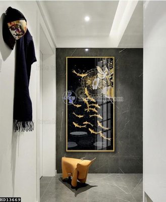 Tải file File tranh hiện đại pha lê gương HD13669 (PSD) cho in tranh 3D