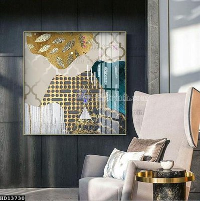 File gốc File tranh hiện đại pha lê gương HD13730 (PNG) không nền chất lượng