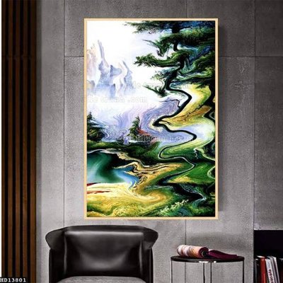 Tải file File tranh hiện đại pha lê gương HD13801 (gốc) in tranh tráng gương