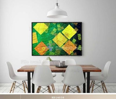 File gốc File bộ tranh treo hiện đại HD14038 (PSD/TIFF) độ phân giải cao