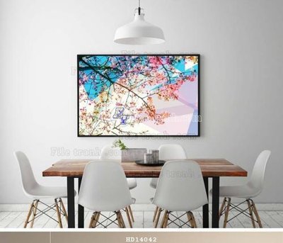 File gốc File bộ tranh treo hiện đại HD14042 (chuẩn CMYK) cho nhà in