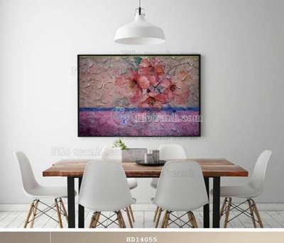 File gốc File bộ tranh treo hiện đại HD14055 (cho in UV) siêu nét