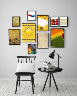 File tranh File bộ tranh treo hiện đại HD14077 (ảnh gốc) độc quyền