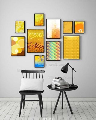 File gốc File bộ tranh treo hiện đại HD14080 (ảnh chi tiết) để in trần