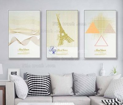 Download file File bộ tranh treo hiện đại HD14093 (chất lượng in ấn)