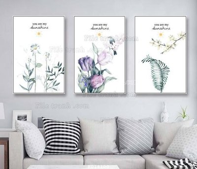 Download file ảnh gốc File bộ tranh treo hiện đại HD14100 để in ấn