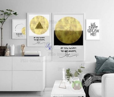 Download file File bộ tranh treo hiện đại HD14206 (gốc) in mica cao cấp