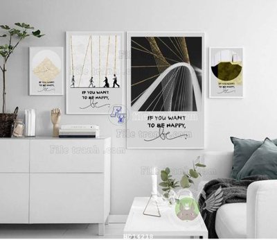 Download file gốc File bộ tranh treo hiện đại HD14218 (in mica) trong suốt