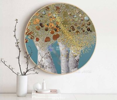 File gốc File bộ tranh treo hiện đại HD14277 (in lụa) tranh phong thủy