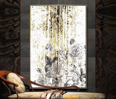 File tranh File bộ tranh treo hiện đại HD14338 (file gốc) chuẩn màu in