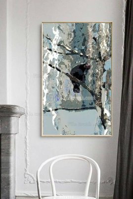 File in lụa File bộ tranh treo hiện đại HD14358 (chất lượng cao) File bộ tranh treo hiện đại HD14358