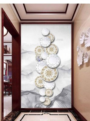 File gốc File bộ tranh treo hiện đại HD14382 (PNG) chất lượng cao