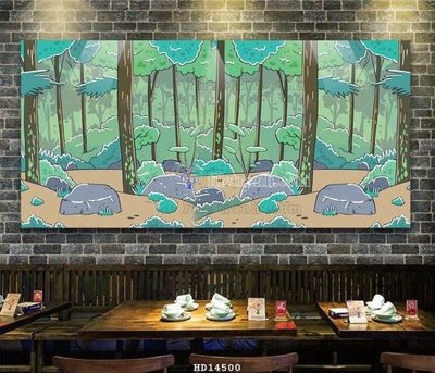 Download file gốc File bộ tranh treo hiện đại HD14500 (in mica) trang trí