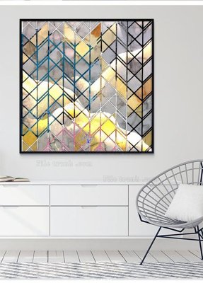 Tải file File bộ tranh treo hiện đại HD14534 (PSD) cho in ấn quảng cáo