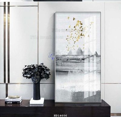 Tải file gốc File bộ tranh treo hiện đại HD14606 (in khổ lớn) không vỡ
