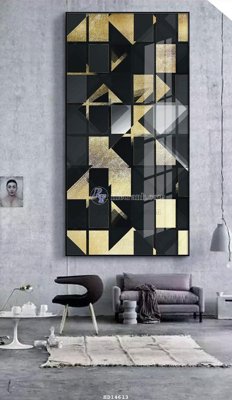 File tranh gốc File bộ tranh treo hiện đại HD14613 (bản quyền) file PSD