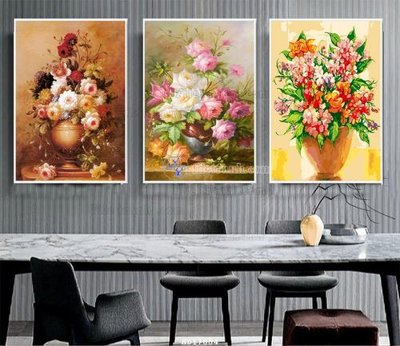 File gốc in tráng gương File tranh treo hiện đại HD17004 chi tiết