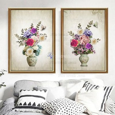 File ảnh File tranh treo hiện đại HD17035 (gốc) trang trí khách sạn