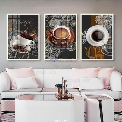 File tranh gốc File tranh treo hiện đại HD17039 chủ đề hiện đại